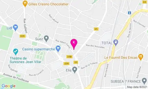 Localisation Michel Denis