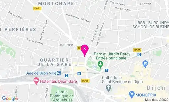 Localisation Eric Matheron