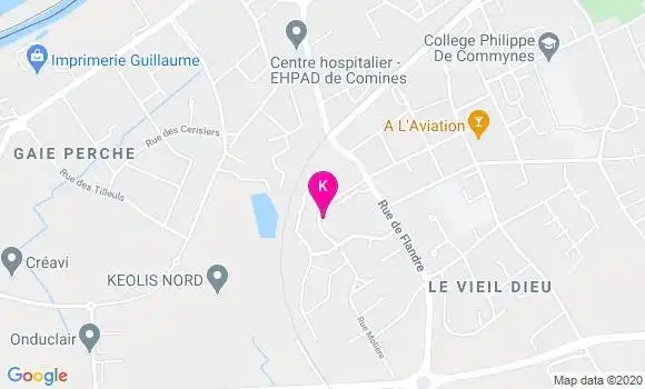 Localisation Isabelle Fourno