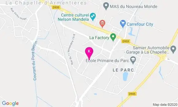 Localisation Maryse Caron