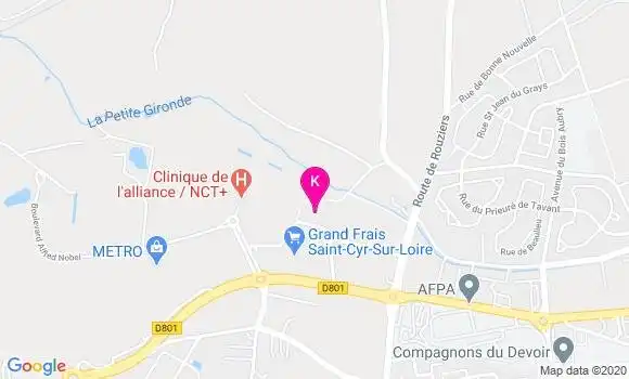 Localisation Antoine Gaudron