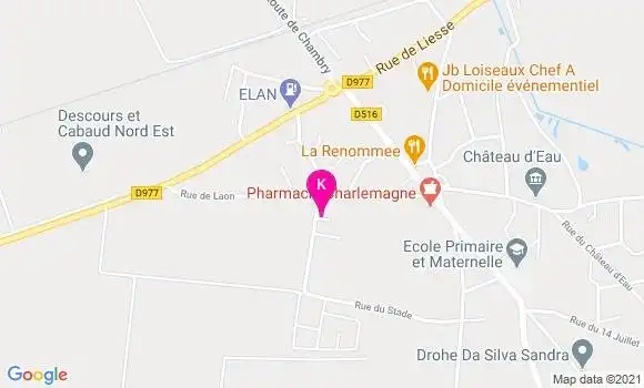 Localisation Alexandre Prevost