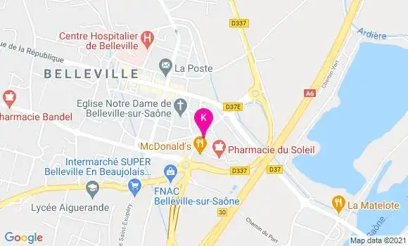 Localisation Cedric Villette