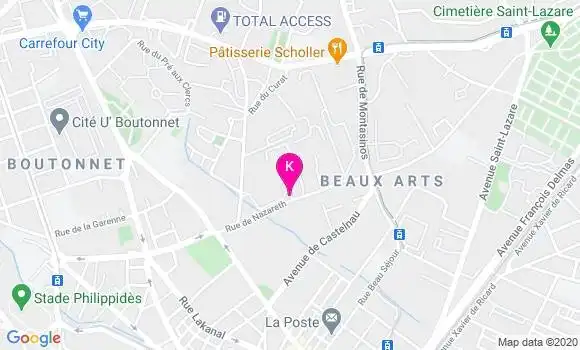 Localisation Amandine Herald