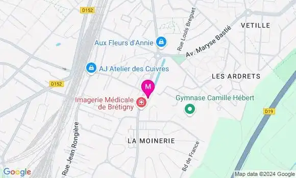 Localisation Sandrine Braz