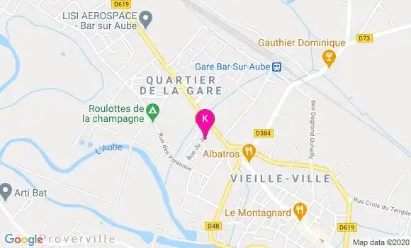 Localisation Antoine Jourdan