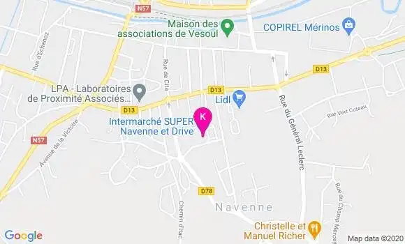 Localisation Cecile Bonvallet