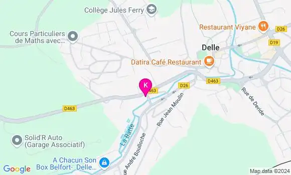 Localisation Patricia Badie