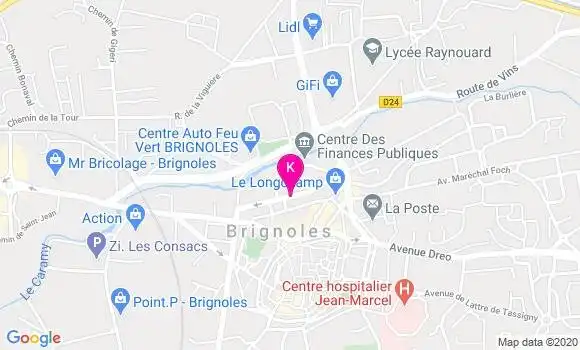 Localisation Jean Pierre Bret