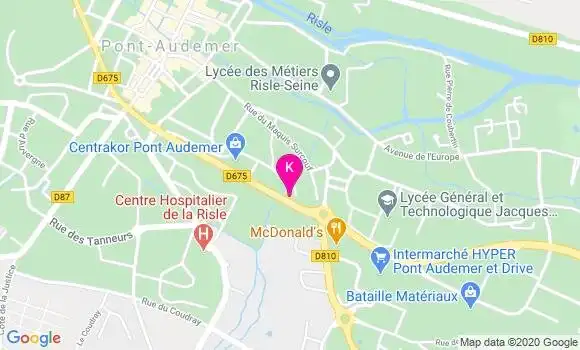 Localisation Camille Houliere
