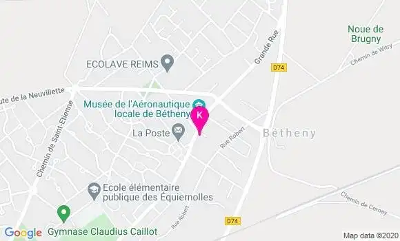 Localisation Daniel Betbeze