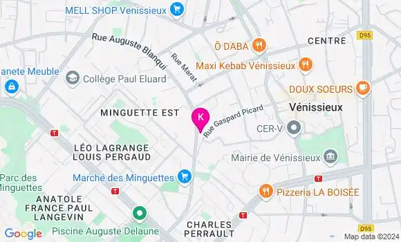 Localisation Marie Dumoulin