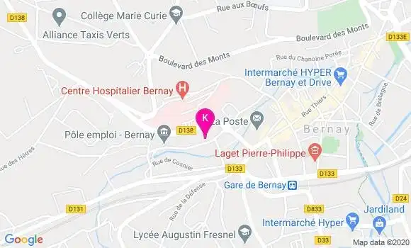 Localisation Valerie Rivet Loudig