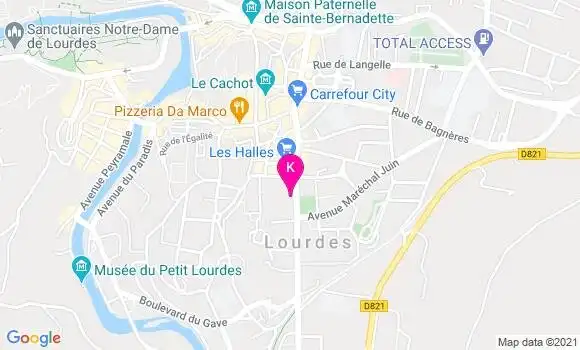 Localisation Jean Pierre Auguet