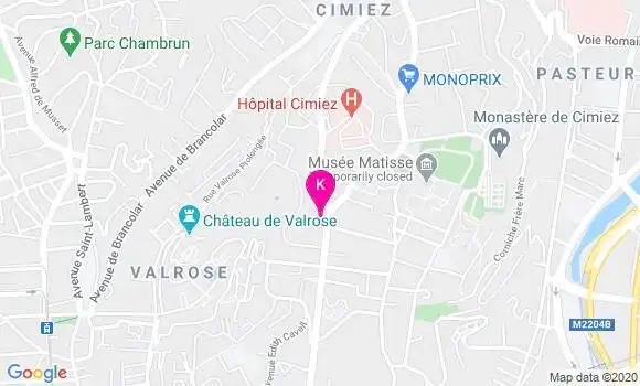 Localisation Marie Anne Diez