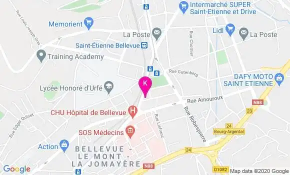 Localisation Thierry Poncet