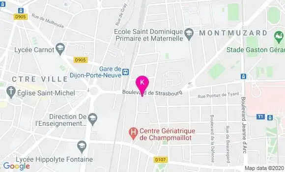 Localisation Jimmy Desbrosses