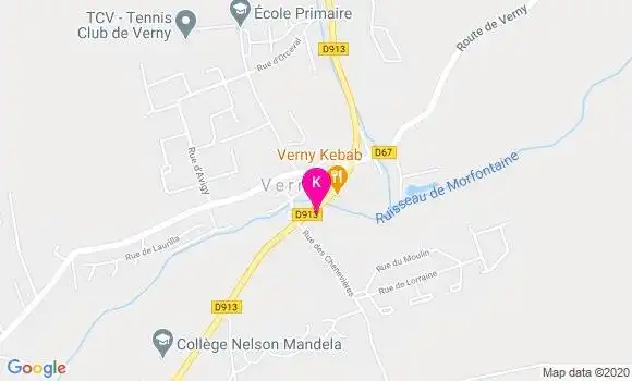 Localisation Lucie Lallement