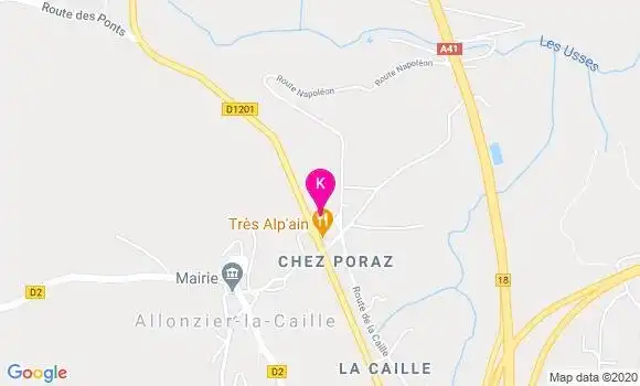 Localisation Hugo Hamon