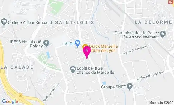 Localisation Thierry Andreu