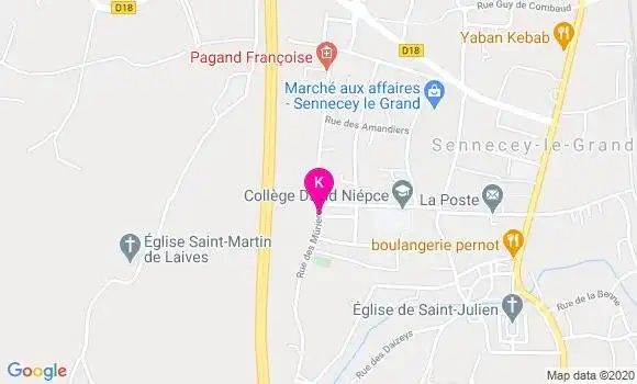 Localisation Domitille Johannes
