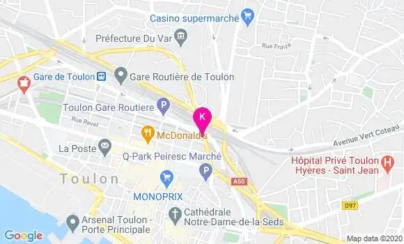 Localisation Anne Boulierac Coron