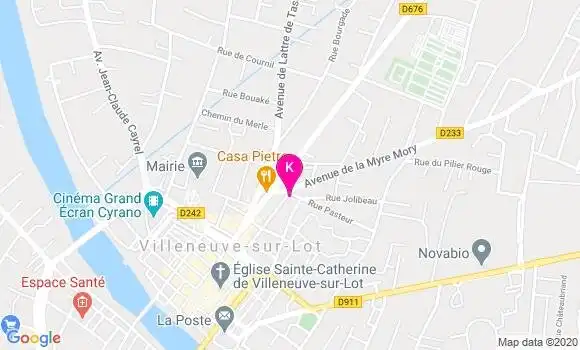 Localisation Frederic Martin
