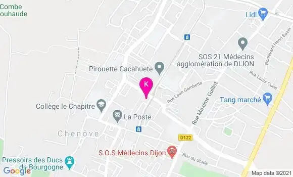 Localisation Helene Olivier