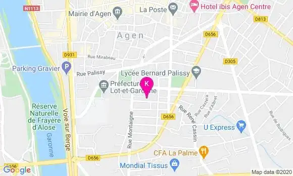 Localisation Valerie Lievin Riera