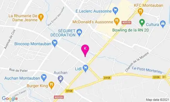 Localisation Sebastien Lamarque