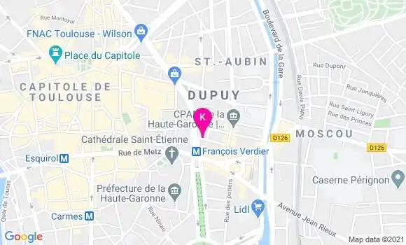 Localisation Pierre Elie Bissonnier
