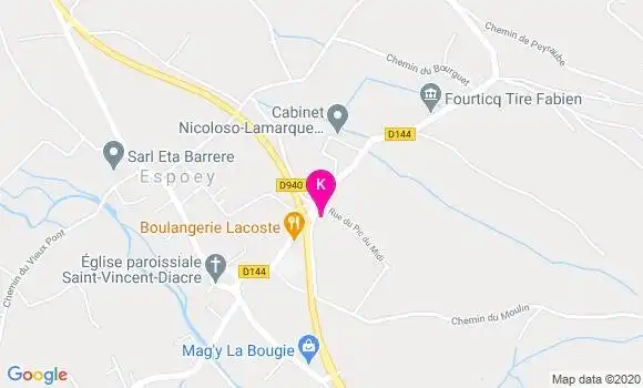 Localisation Pierre Miralles