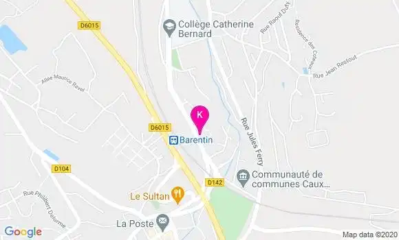 Localisation Nicolas Monteiro