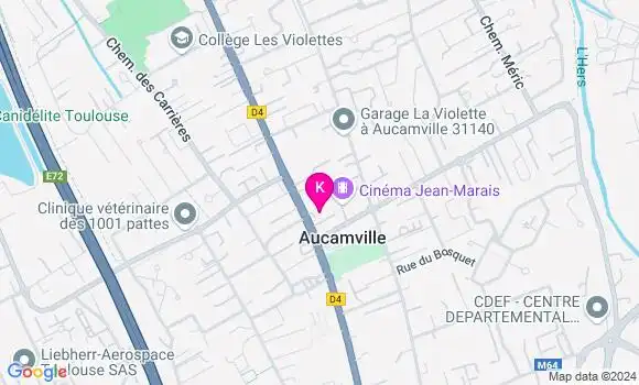 Localisation Justine Chouquet