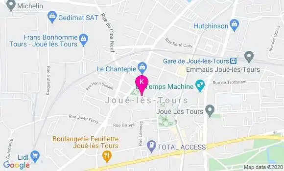 Localisation Lucile Fenninger