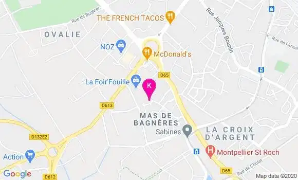 Localisation Francois Vasquez