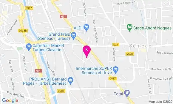 Localisation Claire Dassain