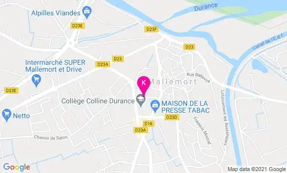 Localisation Agnes Inguimbert