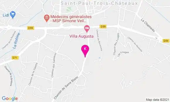Localisation Julien Regnier