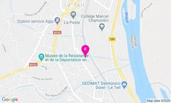 Localisation Jean Michel Chambouleyron