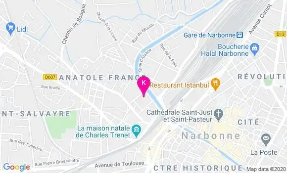 Localisation Cyril Camacho