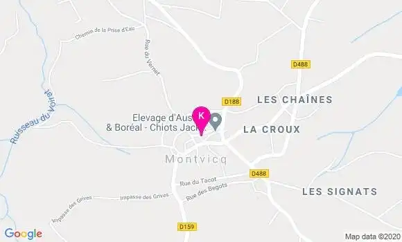 Localisation Armelle Boquillon