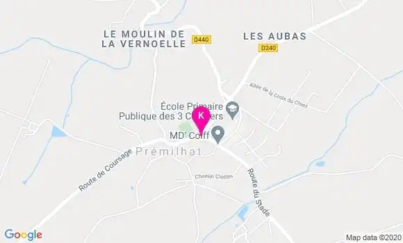 Localisation Romain Frenal