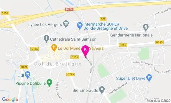Localisation Charles Henry Menard