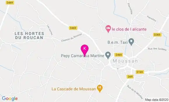 Localisation Christophe Sauniere