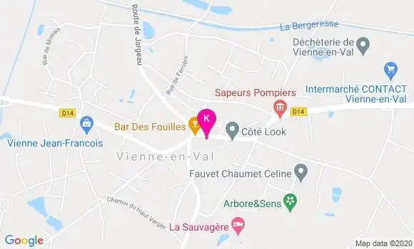 Localisation Geraldine Cuz Beal