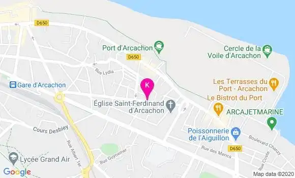 Localisation Jean Louis Cachau