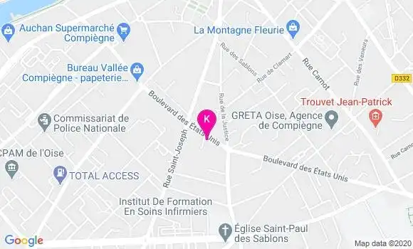 Localisation Marc Sipolis