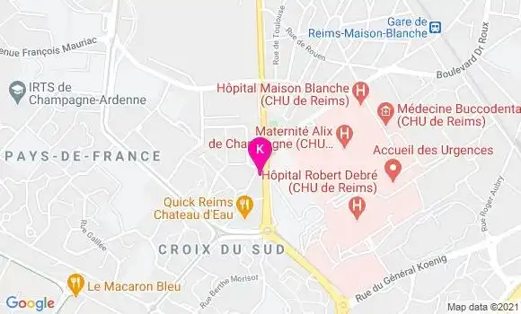 Localisation Cathelyne Delafaite