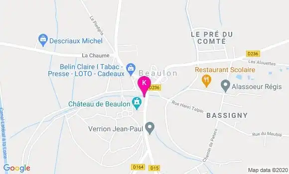 Localisation Yann Lanthiez